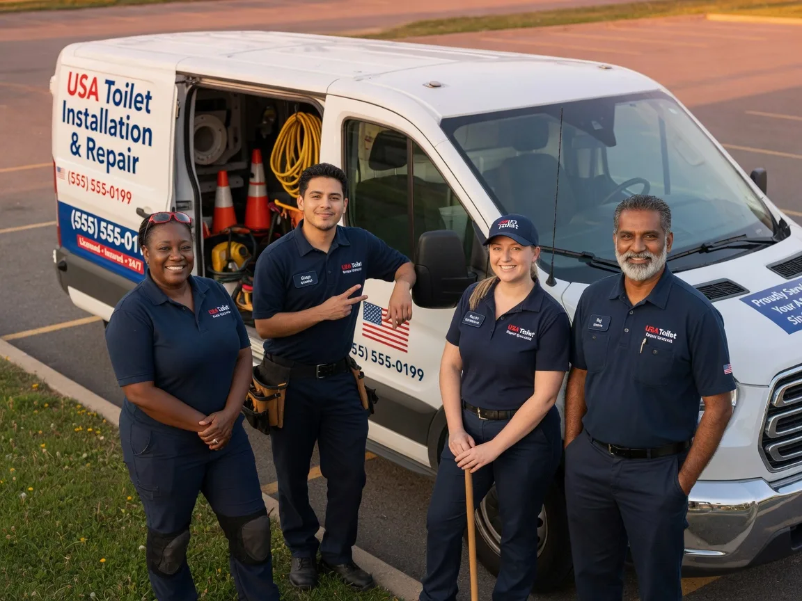 Toilet Installation company in Birmingham, IA